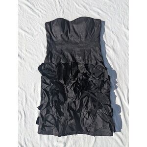 Max and Cleo Bandeau Dress with Floral Skirt